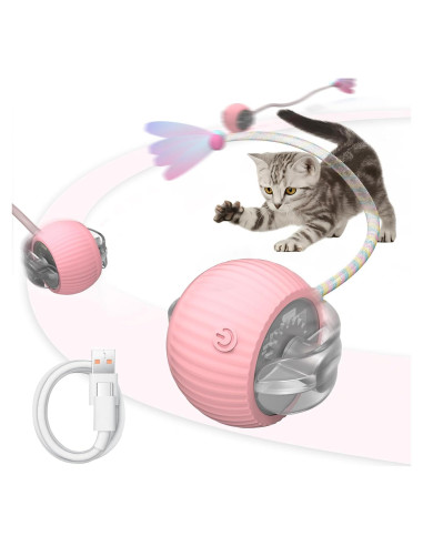 Bola Interactiva para Gatos PETVENTURE BMUS0001 Recargable