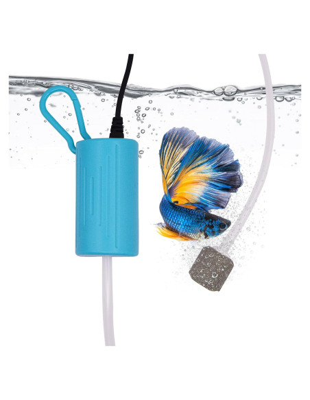 Bomba de Aire USB Saim 9320 para Acuario y Pesca - Silenciosa Bomba de Aire USB Saim 9320 para Acuario y Pesca - Silenciosa