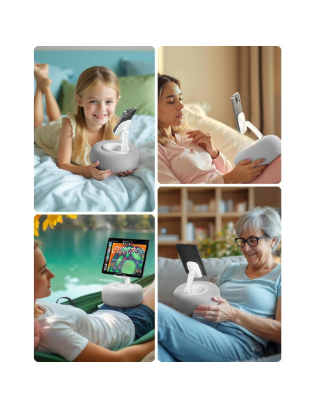 Soporte para Teléfono Ajustable SupeDesk VB31 - Gris, 4"-7" Soporte para Teléfono Ajustable SupeDesk VB31 - Gris, 4"-7"