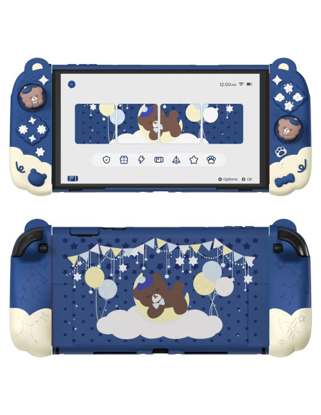 Funda Dockable PlayVital Buenas Noches Oso para Nintendo Switch 2 Funda Dockable PlayVital Buenas Noches Oso para Nintendo Switch 2