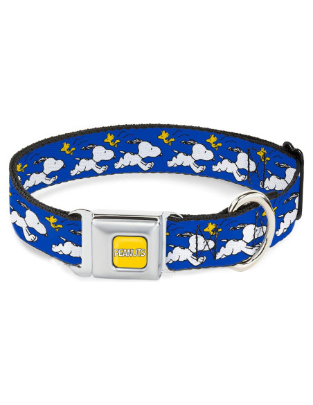 Collar para Perro Peanuts Buckle-Down 24.1-33 cm Azul Collar para Perro Peanuts Buckle-Down 24.1-33 cm Azul
