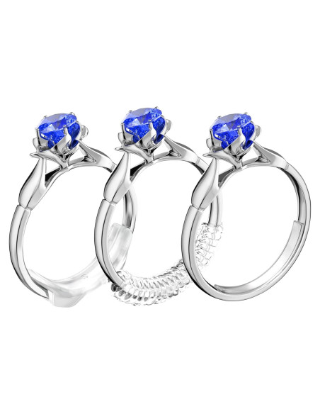Ajustador de Tamaño de Anillo Litumfen - 117 Piezas Silicona Ajustador de Tamaño de Anillo Litumfen - 117 Piezas Silicona