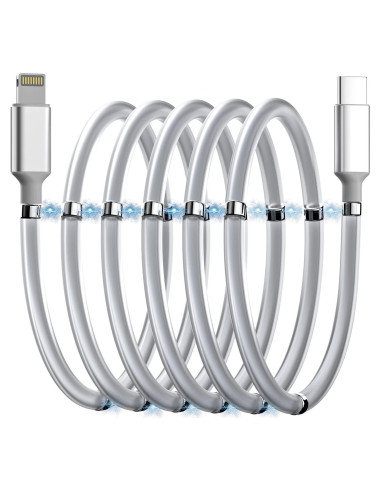 Cable Magnético Tipo C a Lightning AICase 0.91m Carga Rápida