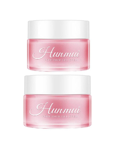 Base de Maquillaje Gel Crema Hunmui 30ml x2 - Hidratante y Aislante de Poros