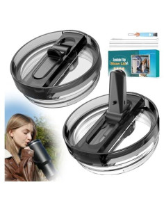 Tapa de repuesto RichenZee para vaso Stanley 40 oz, 2 unidades