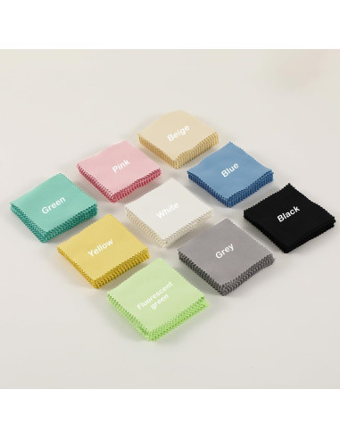 Paño de Limpieza de Joyería de Plata 50PCS PUPPYSEW
