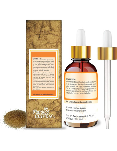 Aceite Esencial de Ajwain Crysalis 50ml - Natural y Puro