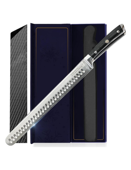 Cuchillo de Tallar Bright Hobby 30.48 cm Acero Damasco Japonés Cuchillo de Tallar Bright Hobby 30.48 cm Acero Damasco Japonés