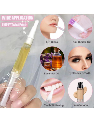 Set 42 PCS Bolígrafos de Aceite para Cutículas Beaufun 3ml