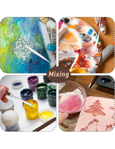 Espátula de Pintura Mifuner 15.4 cm Acero Inoxidable 1Pc