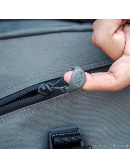 Tiradores de Cremallera Pequeños Maxpedition Gris - Paquete de 6 Tiradores de Cremallera Pequeños Maxpedition Gris - Paquete de 6