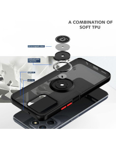 Funda QUIETIP para Honor X6/X6S/X8 5G/70 Lite con Protector 2