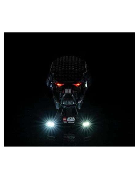 Kit de Luz LED Brick Loot para Casco Dark Trooper LEGO 75343 Kit de Luz LED Brick Loot para Casco Dark Trooper LEGO 75343