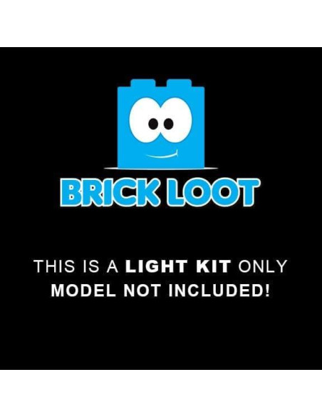 Kit de Luz LED Brick Loot para Casco Dark Trooper LEGO 75343 Kit de Luz LED Brick Loot para Casco Dark Trooper LEGO 75343