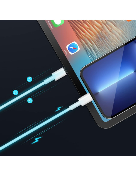 Cable USB C a Lightning 1M JJCALL MFi Carga Rápida iPhone/iPad Cable USB C a Lightning 1M JJCALL MFi Carga Rápida iPhone/iPad