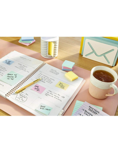 Notas Adhesivas Greener Post-it 3M Amarillo Canario 12 Bloc