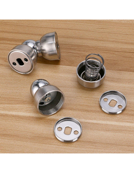 Tope de Puerta Magnético Sumnacon Acero Inoxidable 2 Pcs Tope de Puerta Magnético Sumnacon Acero Inoxidable 2 Pcs
