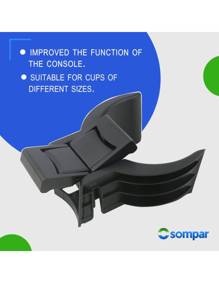 Soporte para Tazas de Consola Toyota Highlander 2014-2019 Osompar Soporte para Tazas de Consola Toyota Highlander 2014-2019 Osompar
