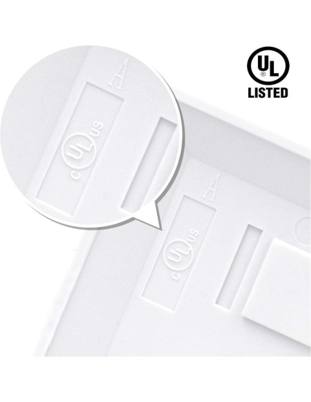 Placa de Pared Coaxial y Ethernet VCE 2 Puertos CAT6 Azul