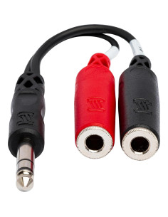 Cable Hosa YPP-117 1/4" TRS a Doble 1/4" TSF 15.24 cm 2