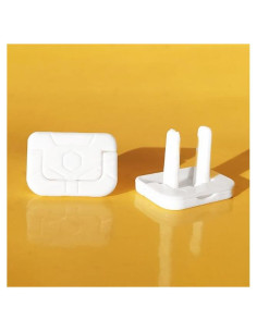 Cubiertas de Enchufe a Prueba de Bebés ASEANAO - 10 Pcs 2 Patas