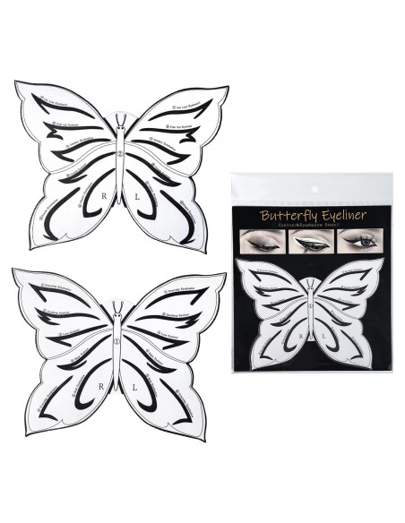 Calcomanías de Delineador de Ojos BOROLA - 12 Pares para Maquillaje Calcomanías de Delineador de Ojos BOROLA - 12 Pares para Maquillaje