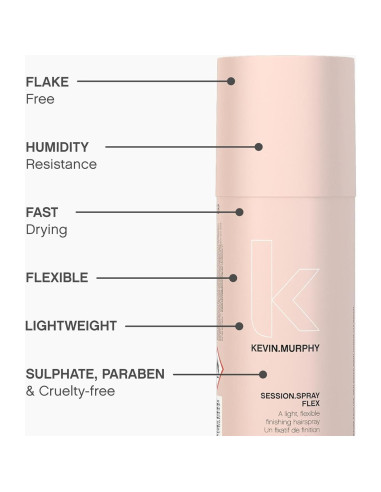 Spray para el Cabello Flexible KEVIN.MURPHY SESSION.SPRAY 100 mL