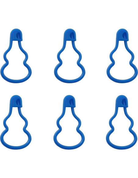 Marcadores de Puntos de Tejido XGNG 200PCS Azul 28mm Marcadores de Puntos de Tejido XGNG 200PCS Azul 28mm