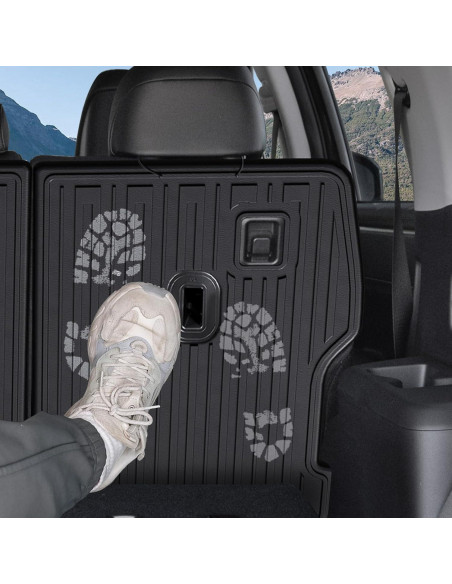 Funda de Respaldo para Segunda Fila HOUCLEMIC Hyundai Santa Fe 2024-2025 Funda de Respaldo para Segunda Fila HOUCLEMIC Hyundai Santa Fe 2024-2025
