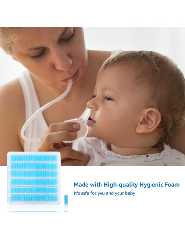 Filtros Nasales Desechables Grownsy 120 Pcs Higiénicos Bebés