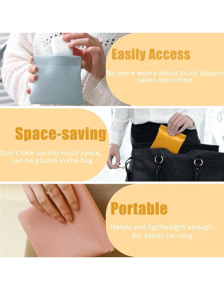 18 Mini Bolsos de Maquillaje WRINGKIT Impermeables 12.7 cm 18 Mini Bolsos de Maquillaje WRINGKIT Impermeables 12.7 cm