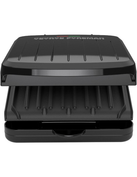 Parrilla Eléctrica George Foreman GRS040B para 2 Porciones Parrilla Eléctrica George Foreman GRS040B para 2 Porciones