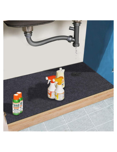 Alfombrilla Absorbente Sshzen 61x91cm para Gabinete y Fregadero