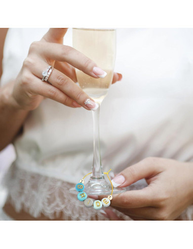 Set de Charms Personalizados para Copas de Vino Outus - 1000 Perlas