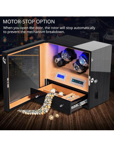 Reproductor Automático de Relojes TRIPLE TREE 4 con Cajón