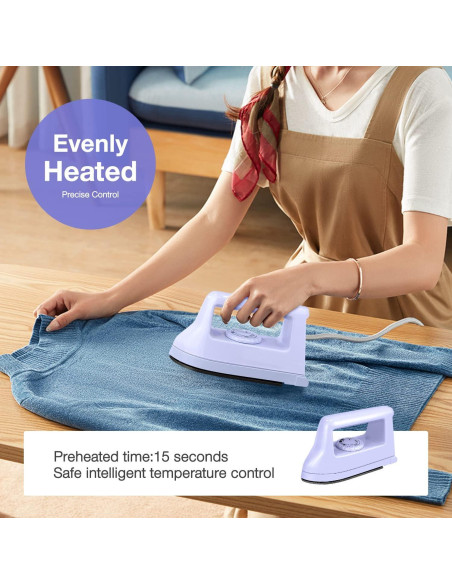 Mini Prensa de Calor Portátil 400W - Cerámica y Plástico Mini Prensa de Calor Portátil 400W - Cerámica y Plástico