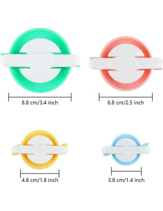 Fabricante de Pompones Telar de Tejer - 4 Tamaños 3.5 a 8.6 cm 2