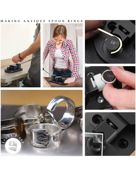 Herramienta de Doblado de Anillos 11 en 1 XIIW con Estirador Herramienta de Doblado de Anillos 11 en 1 XIIW con Estirador