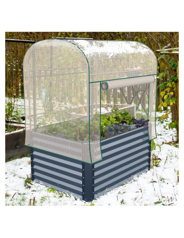 Invernadero Mini Savana 121.92x91.44x121.92 cm Blanco PE