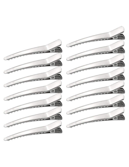 Paquete de 50 Clips de Cabello Marrywindix 6 cm Metal Plateado Paquete de 50 Clips de Cabello Marrywindix 6 cm Metal Plateado