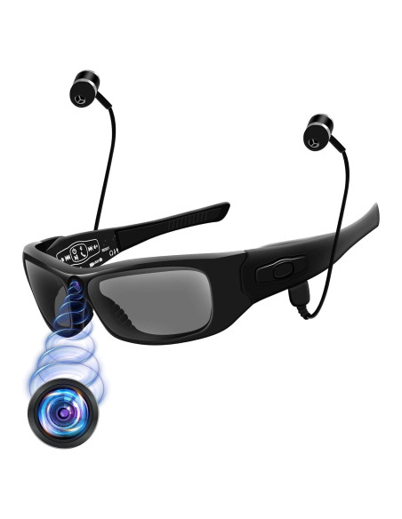 Gafas de Video HD 1080P ZTCOLIFE con Lentes Polarizados UV400 Gafas de Video HD 1080P ZTCOLIFE con Lentes Polarizados UV400