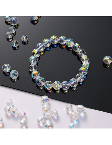 948 Cuentas de Cristal Vtssvow Aurora Boreal para Joyas DIY
