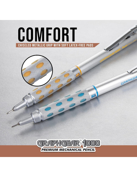 Lápiz de Dibujo Automático Pentel GraphGear 1000 0.3mm Lápiz de Dibujo Automático Pentel GraphGear 1000 0.3mm