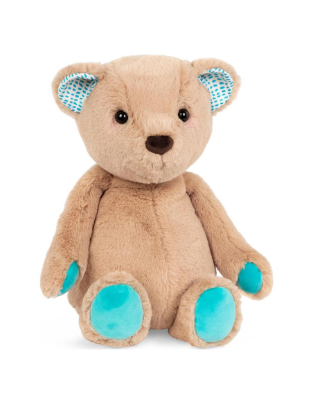 Oso de Peluche B. Toys Mellow-Cara 30 cm Suave y Lavable Oso de Peluche B. Toys Mellow-Cara 30 cm Suave y Lavable