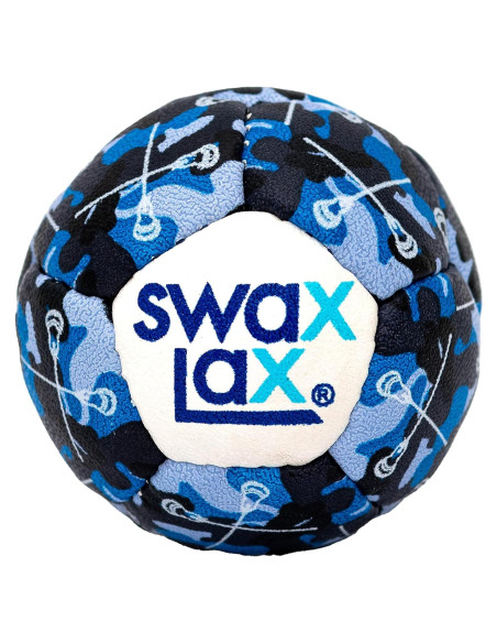 Bola de Entrenamiento SWAX LAX Lacrosse 6.35cm Camo Azul Bola de Entrenamiento SWAX LAX Lacrosse 6.35cm Camo Azul