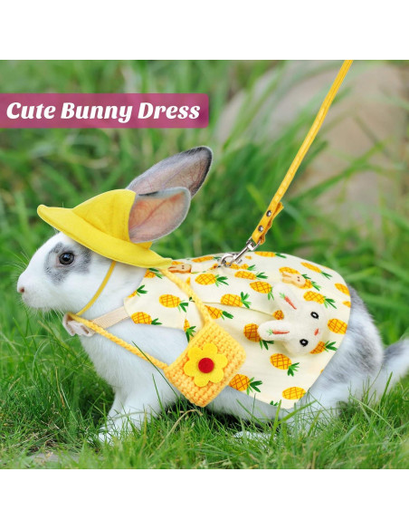 Disfraz de Conejo para Mascotas Weewooday - 10 Piezas Disfraz de Conejo para Mascotas Weewooday - 10 Piezas