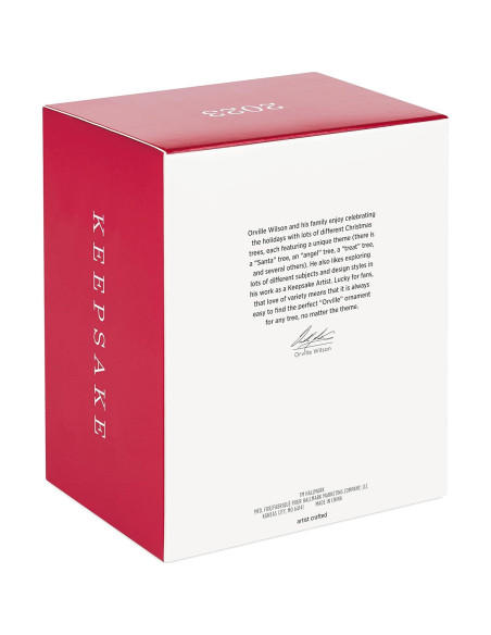 Adorno Navideño Hallmark Keepsake 2023 Syrax 10.2 cm Adorno Navideño Hallmark Keepsake 2023 Syrax 10.2 cm