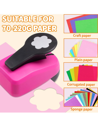 Perforadora de Flores HKKYO LP-20, 4.5 cm, Manualidades