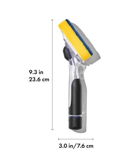 Dispensador de Jabón OXO Good Grips con Esponja Amarilla Dispensador de Jabón OXO Good Grips con Esponja Amarilla