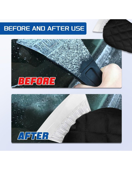 Raspador de Hielo con Guante Kutyun, Impermeable y Cálido Raspador de Hielo con Guante Kutyun, Impermeable y Cálido